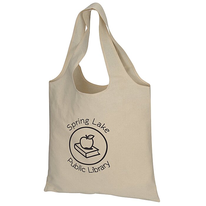 Custom Take Home 5-oz Cotton Shopper Tote