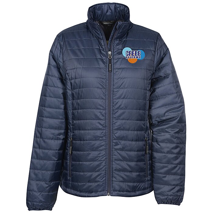 Custom Crossland Packable Puffer Jacket - Ladies' - 24 hr