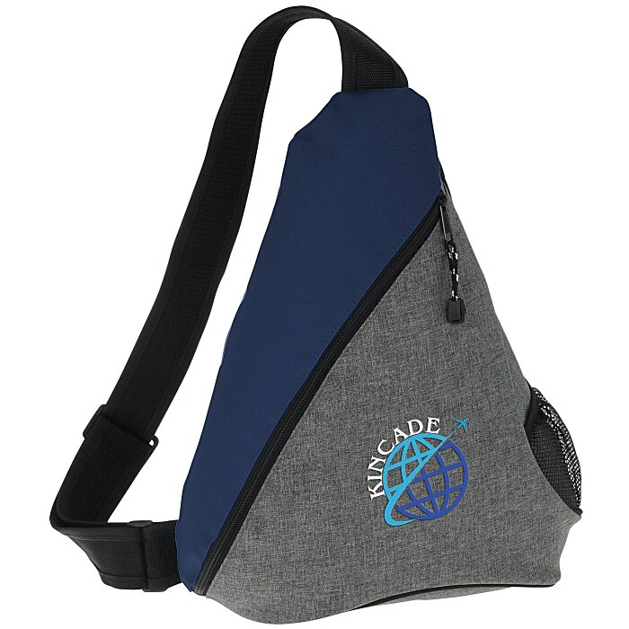Custom Heathered Slingpack - Embroidered