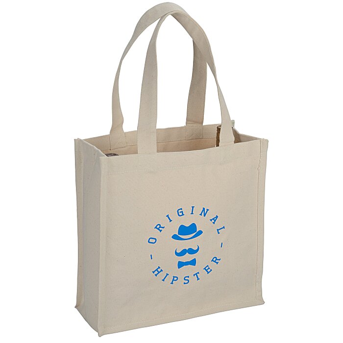 Custom Wine and Grocery 14 oz. Cotton Tote