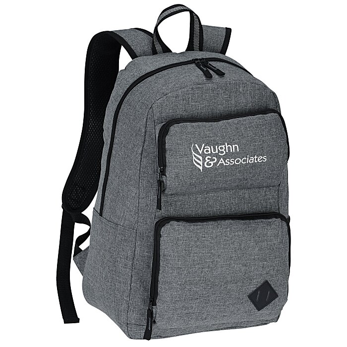 Custom Graphite Deluxe Laptop Backpack