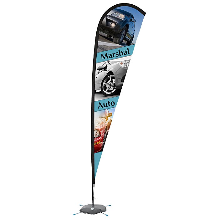 Custom Indoor Sail Sign - 11 feet - One Sided