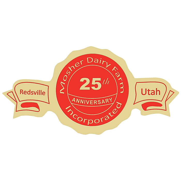 Custom Embossed Seal by the Roll - Banner - 1-1/4