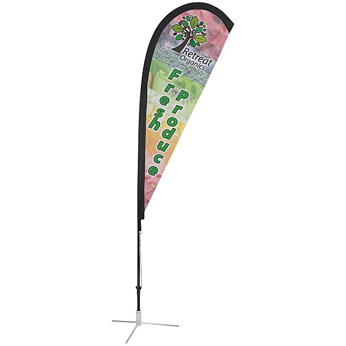 Custom Indoor Sail Sign - 6 feet - One Sided