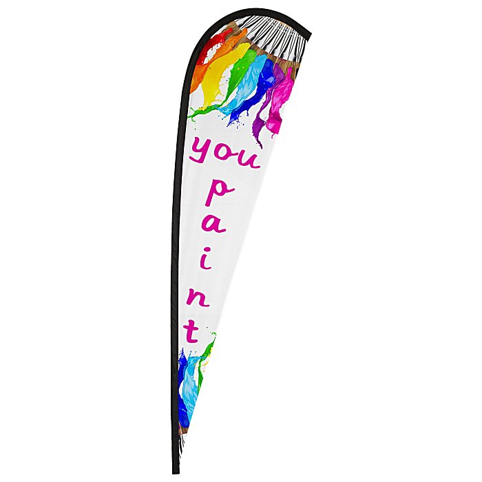 Custom Sail Sign - 11 feet - One Sided - Replacement Graphic