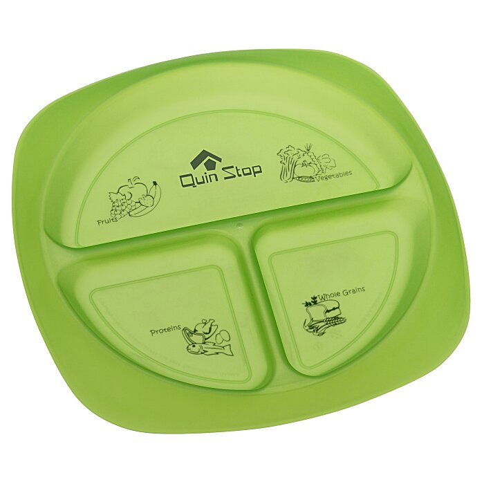 Custom Children's Portion Plate - Food Graphics