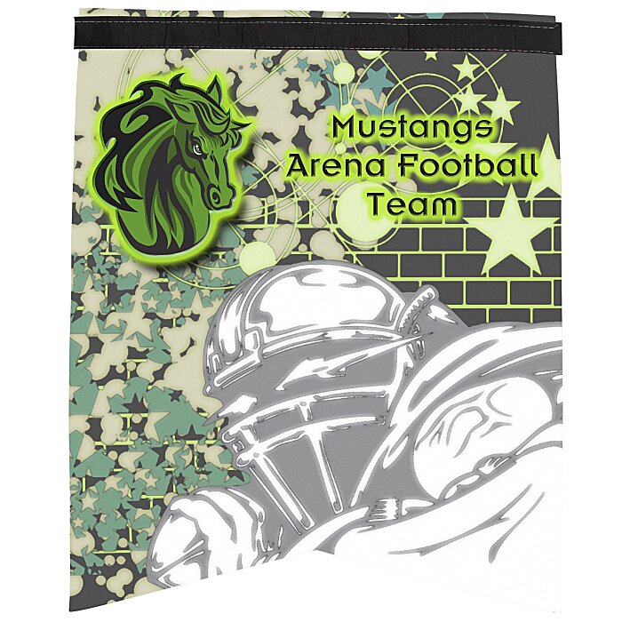 Custom Premium Felt Banner - 14 1/2 inches x 18 inches