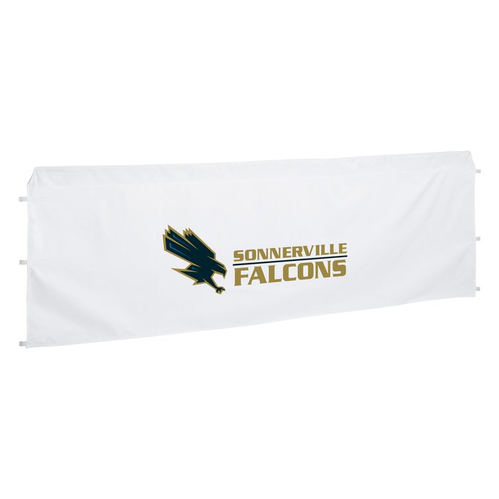 Custom Standard 10-foot Event Tent - Half Wall