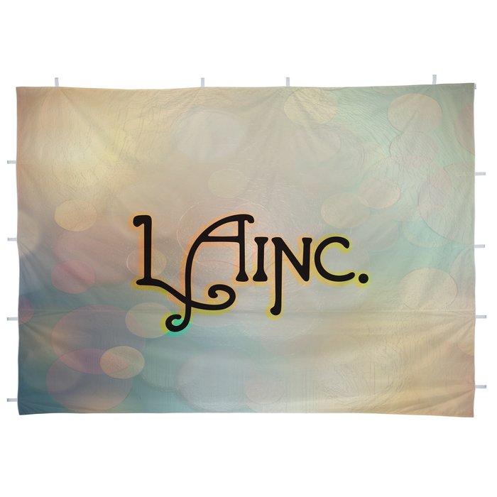 Custom Deluxe 10' Event Tent - Tent Wall - One Sided - FC