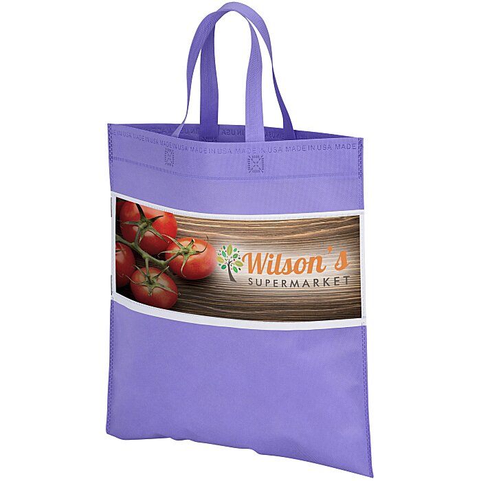 Custom Full Colour Banner Bag - 17 1/4 inches x 15 3/4 inches