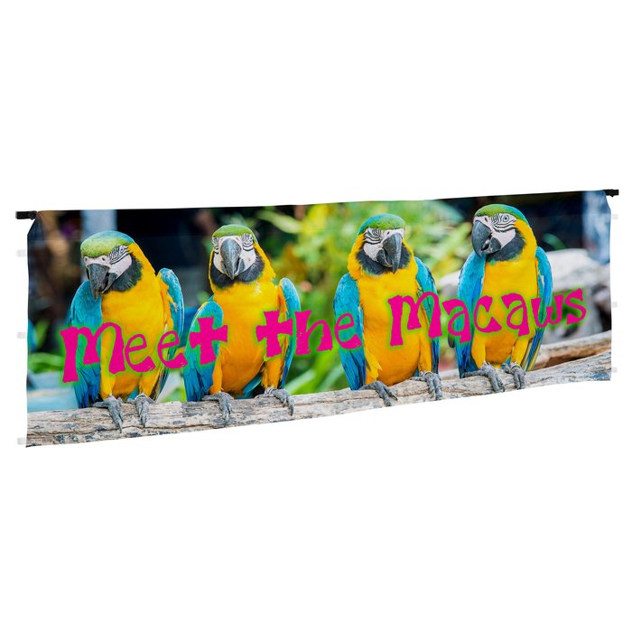Custom Premium 10' Event Tent - Half Wall Kit - One Sided - Full Colour