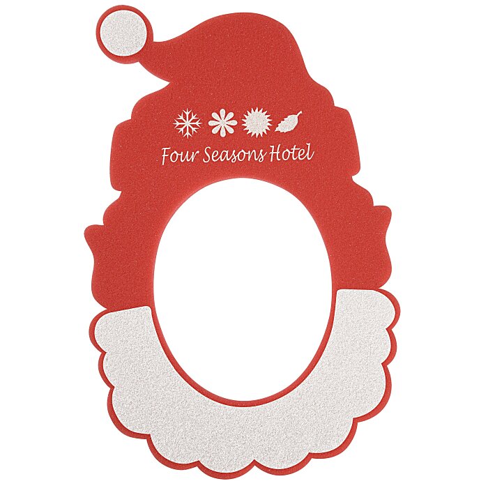 Custom Santa Hat Pop Up Visor