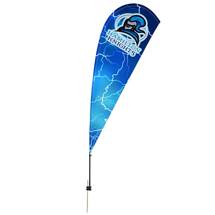 Custom Outdoor Value Sail Sign - 9 1/2 feet - One Sided