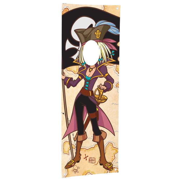 Custom FrameWorx Banner Stand - Single Face Cut Out - Replacement Graphic