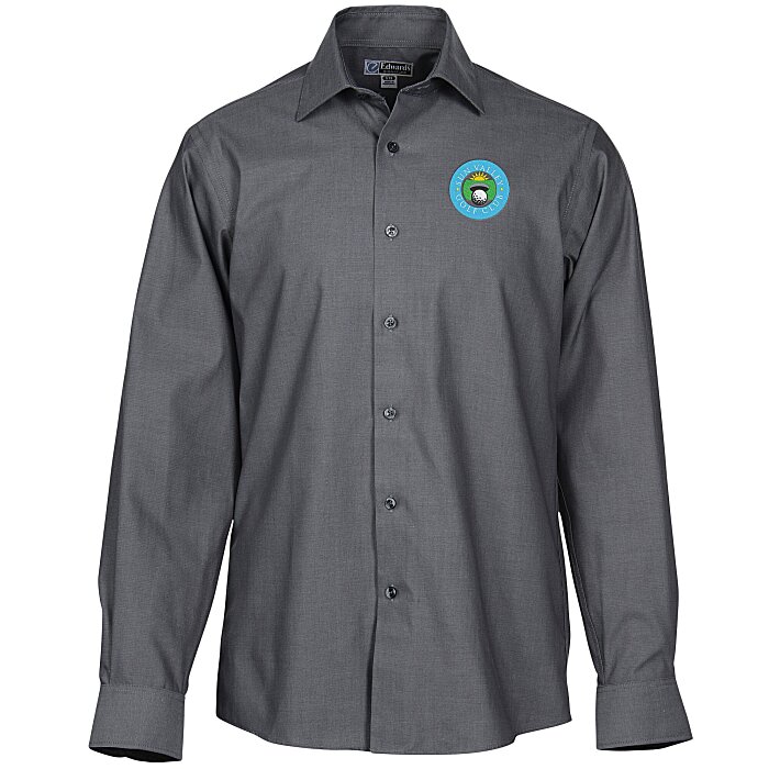 Custom Signature Non-Iron Dress Shirt - Men's