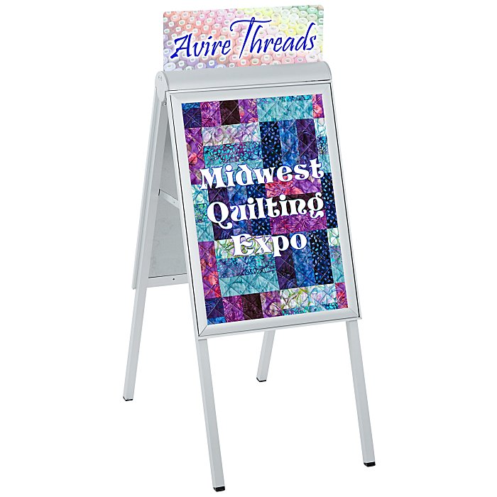 Custom Uptown A-Frame Sign - 40 inches