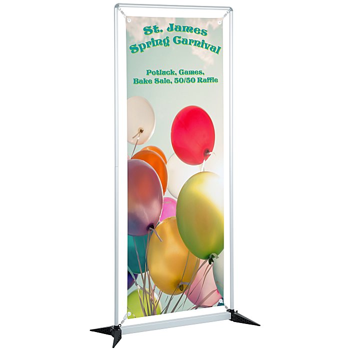 Custom FrameWorx Fabric Banner Stand - 27 1/2 inches