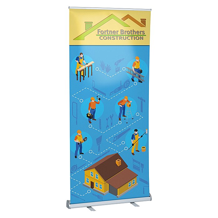 Custom Value Retractable Banner Display - 36 inches