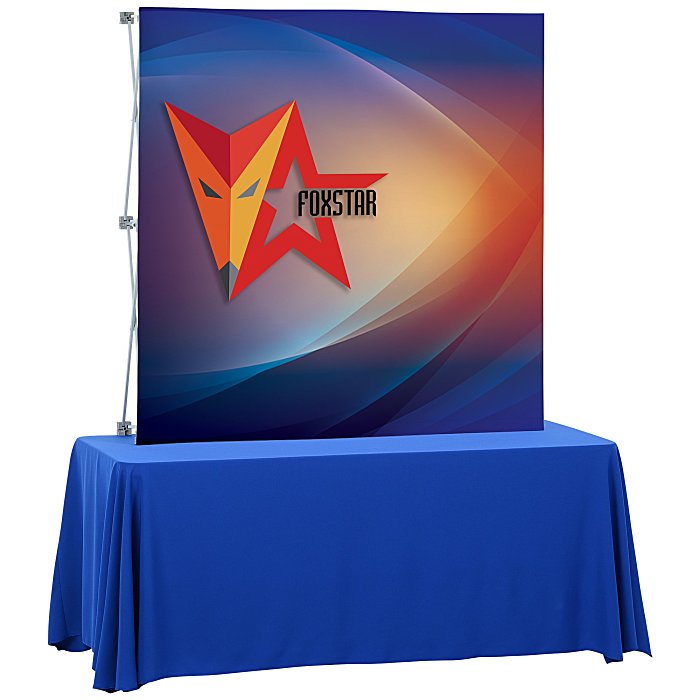 Custom Premium Splash Tabletop Display - 5 feet - Front Graphic