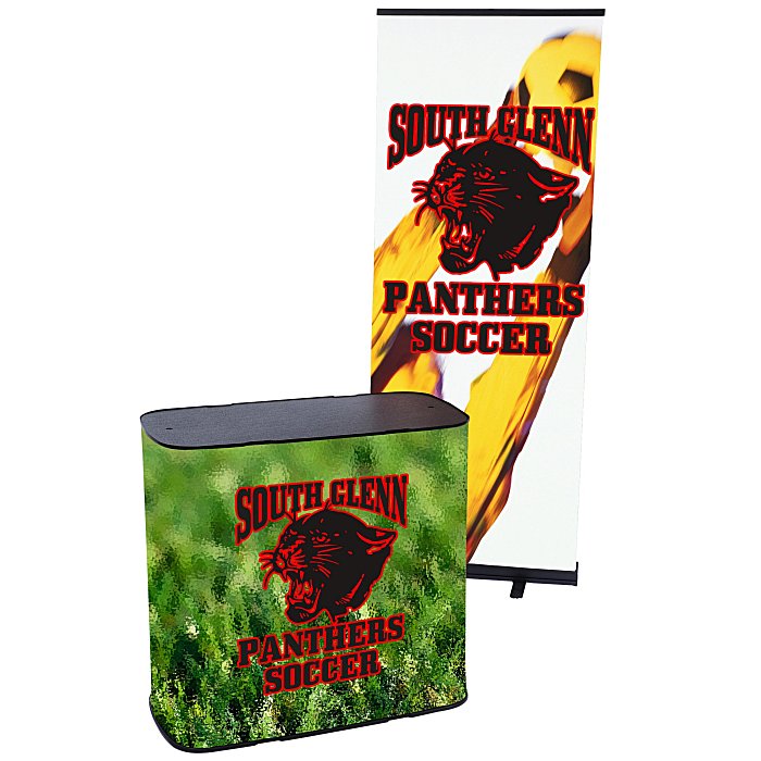 Custom Case to Podium Floor Display - Single Kit