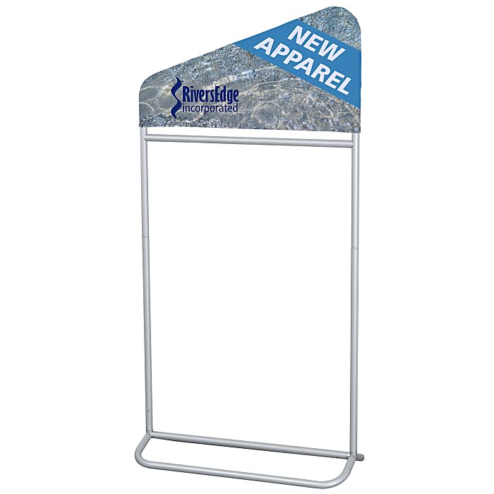 Custom EuroFit Evolution Incline Apparel Rack - 3 feet