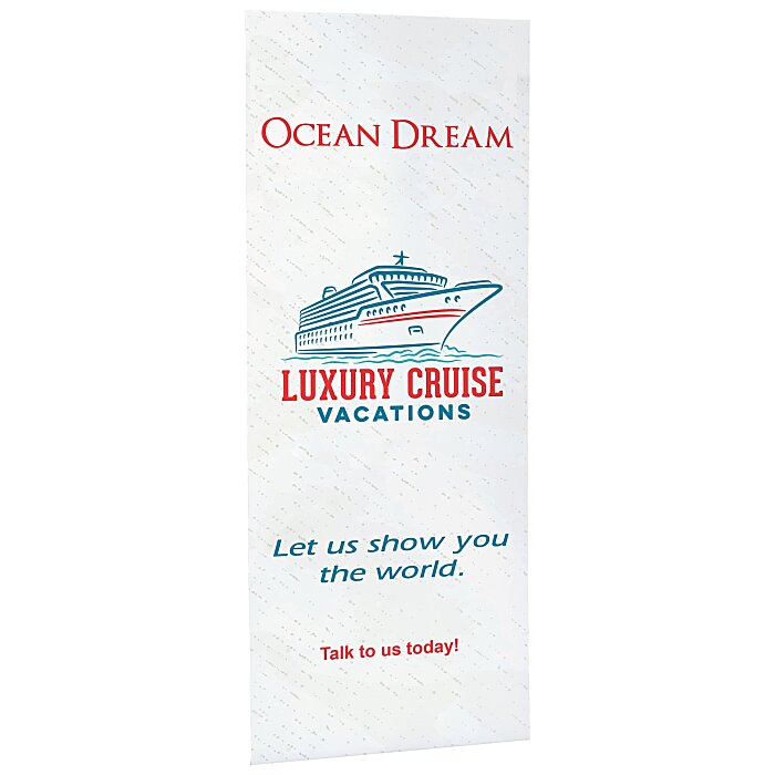 Custom InstaChange Retractable Banner Display - 34 inches - Replacement Graphic