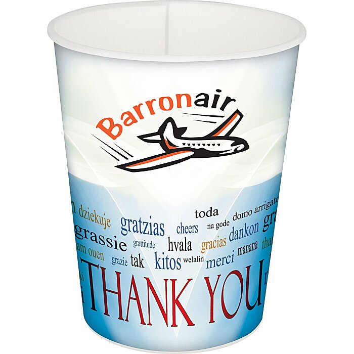 Custom Say Thanks Stadium Cup - 16 oz.