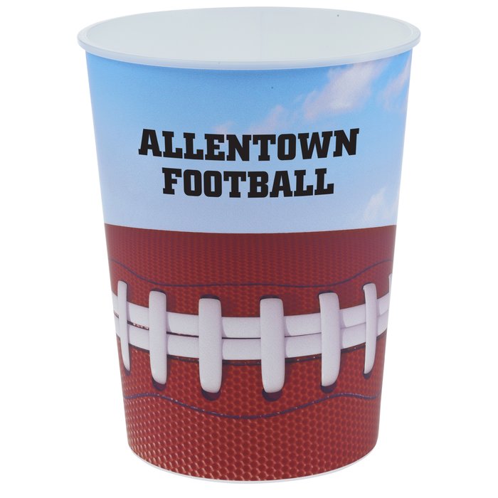 Custom Football Stadium Cup - 16 oz.