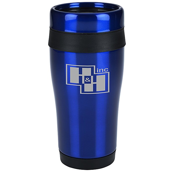 Custom Basic Colour Steel Tumbler - 16 oz.
