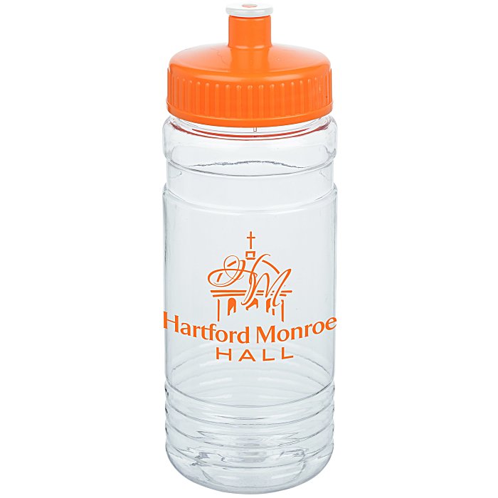 Custom Clear Impact Line Up Sport Bottle - 20 oz