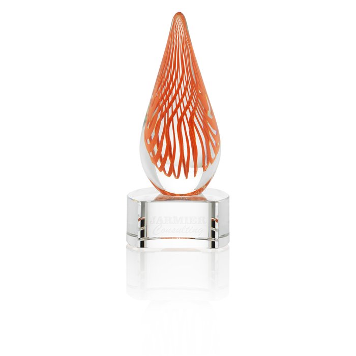 Custom Aventura Art Glass Award