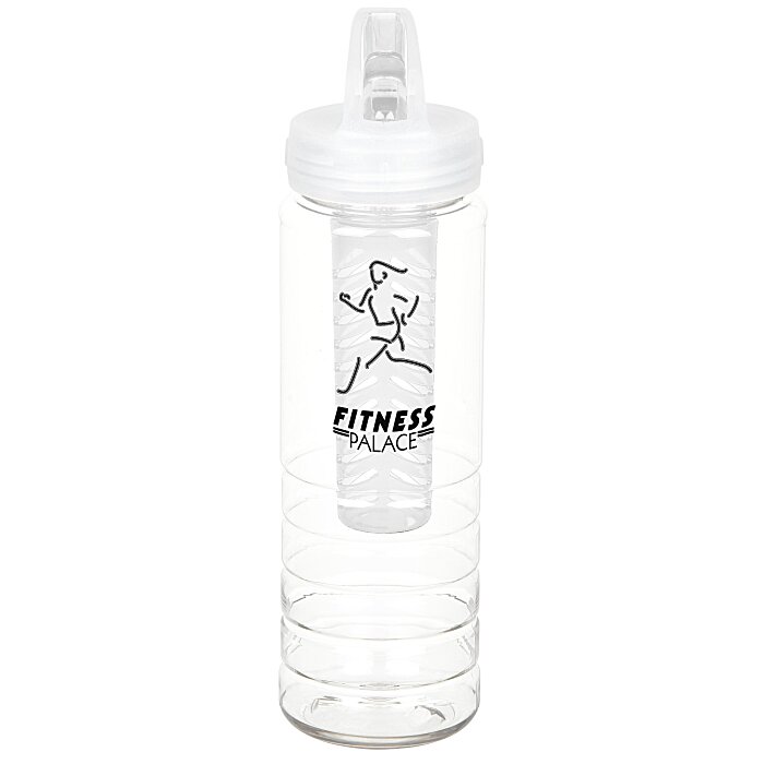 Custom Flip Out Ringed Infuser Sport Bottle - 26 oz.