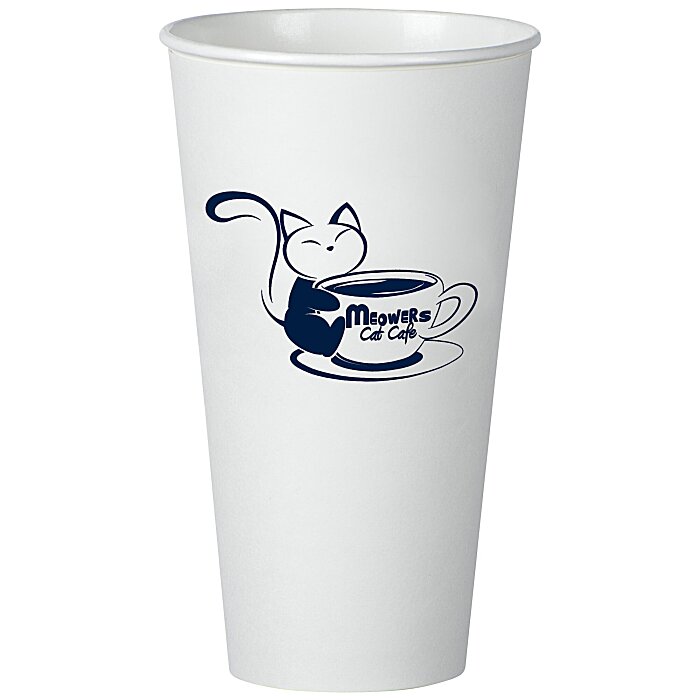 Custom Insulated Paper Travel Cup - 20 oz.