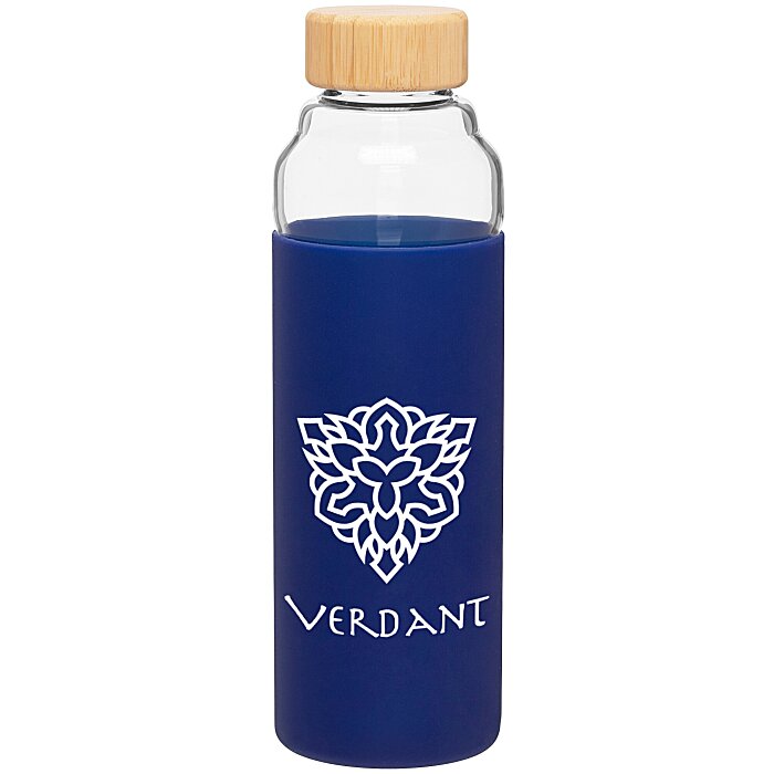 Custom h2go Bali Glass Bottle - 18 oz.