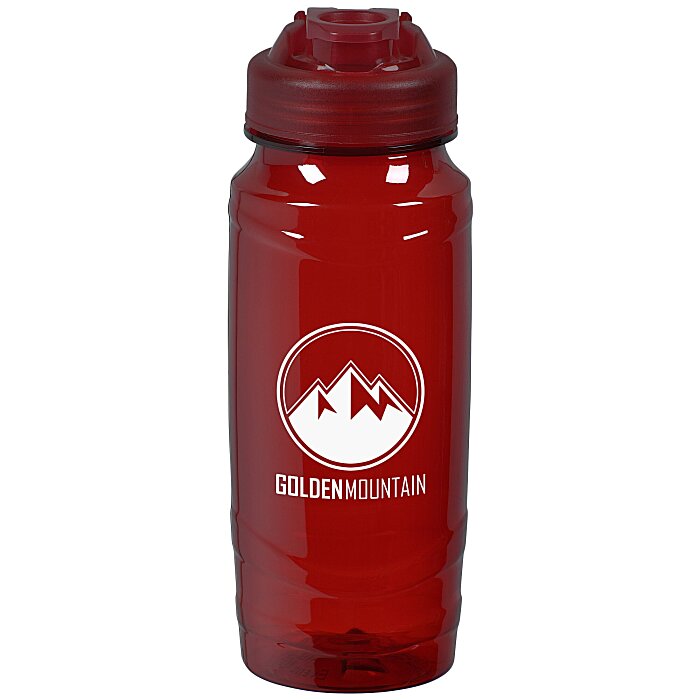 Custom Refresh Surge Water Bottle with Flip Lid - 24 oz