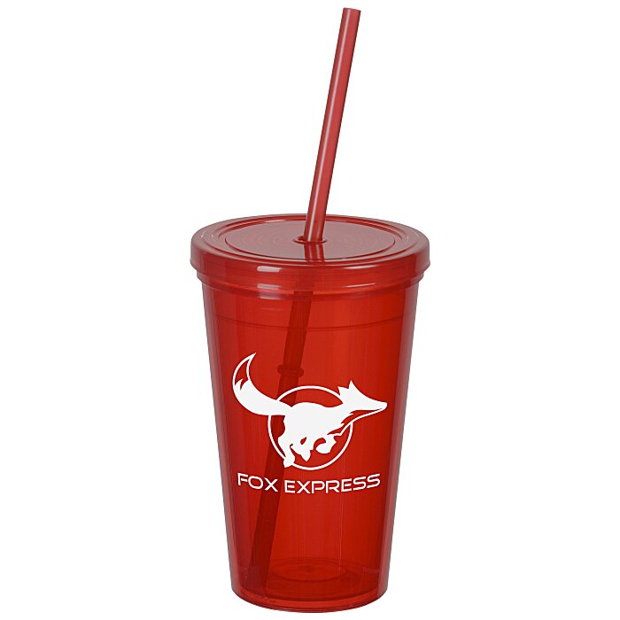 Custom Grandstand Insulated Stadium Cup - 16 oz - Lid