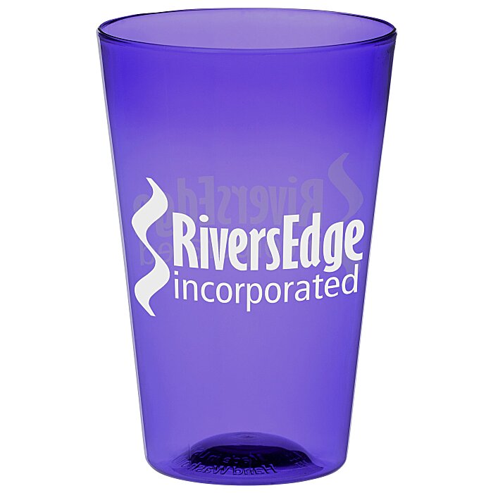 Custom Plastic Pint Cup - 16 oz