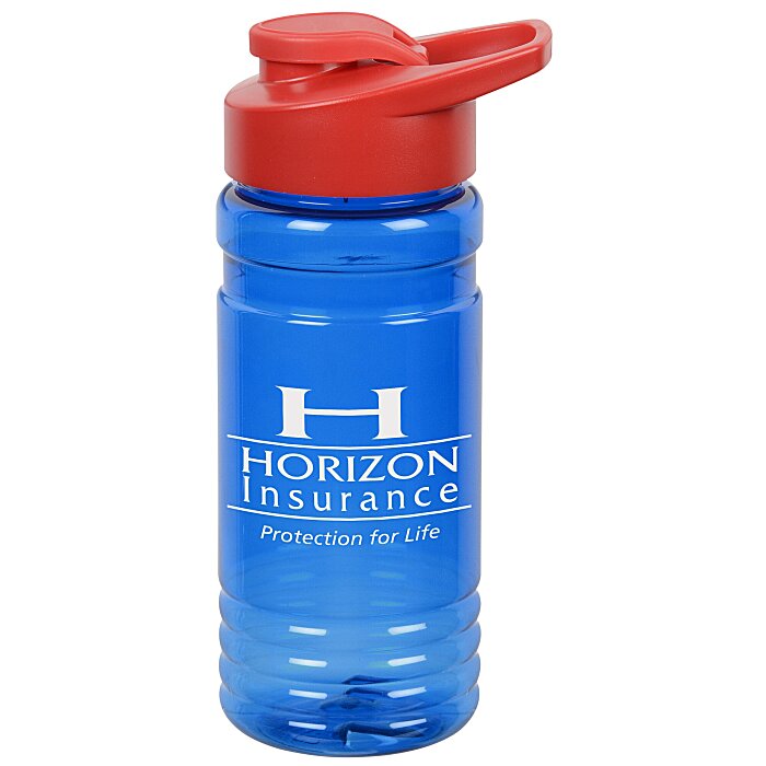 Custom Big Grip Bottle with Flip Carry Lid - 20 oz