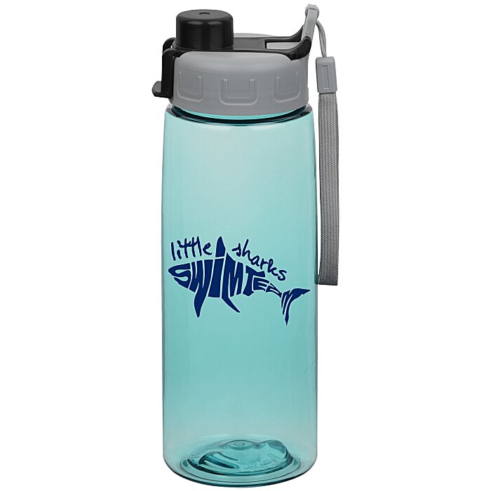 Custom Flair Bottle with Quick Snap Lid - 26 oz