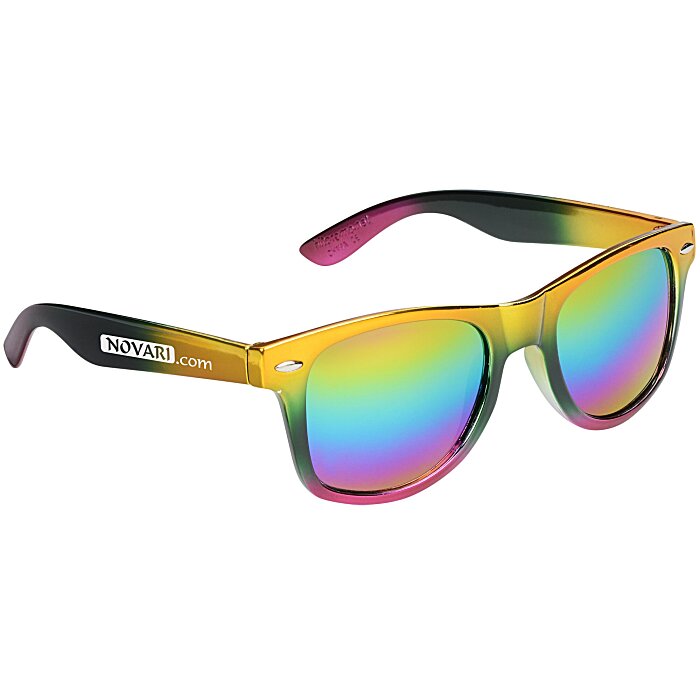 Custom Metallic Rainbow Sunglasses