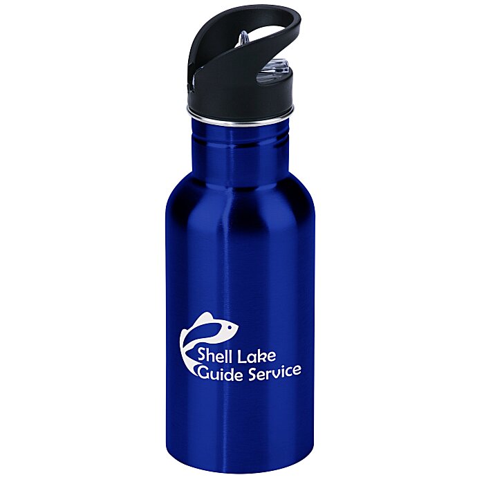 Custom Sport Wide Mouth Stainless Bottle - Colours - 24 hr