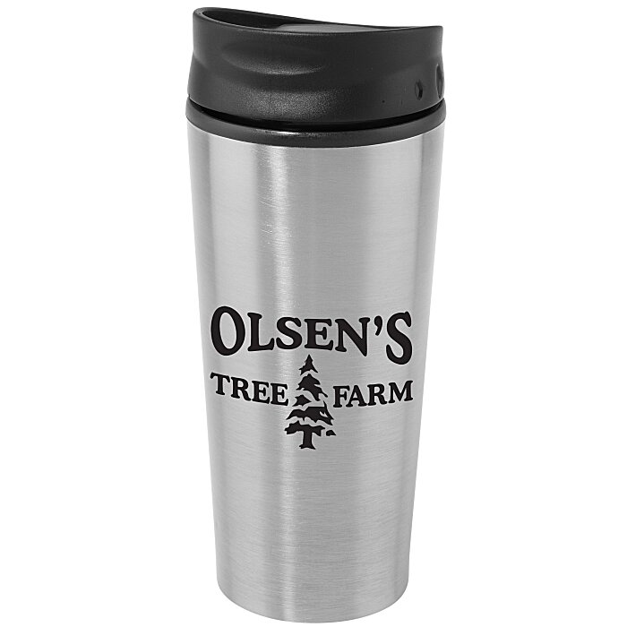 Custom Simple Stainless Tumbler - 15 oz - 24 hr