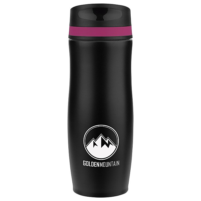 Custom Persona Wave Vacuum Tumbler - 14 oz. - Powder Coat - 24 hr