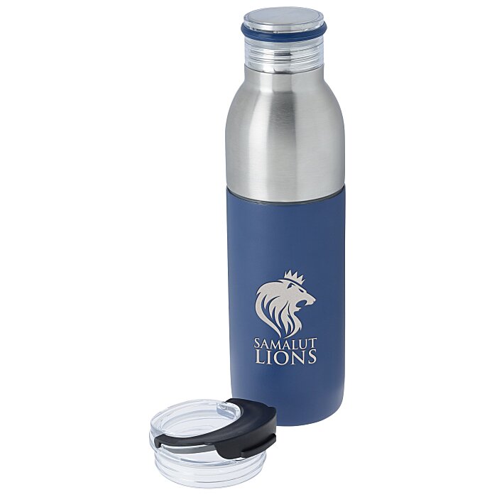 Custom 2-in-1 Vacuum Bottle - 20 oz - Laser Engraved