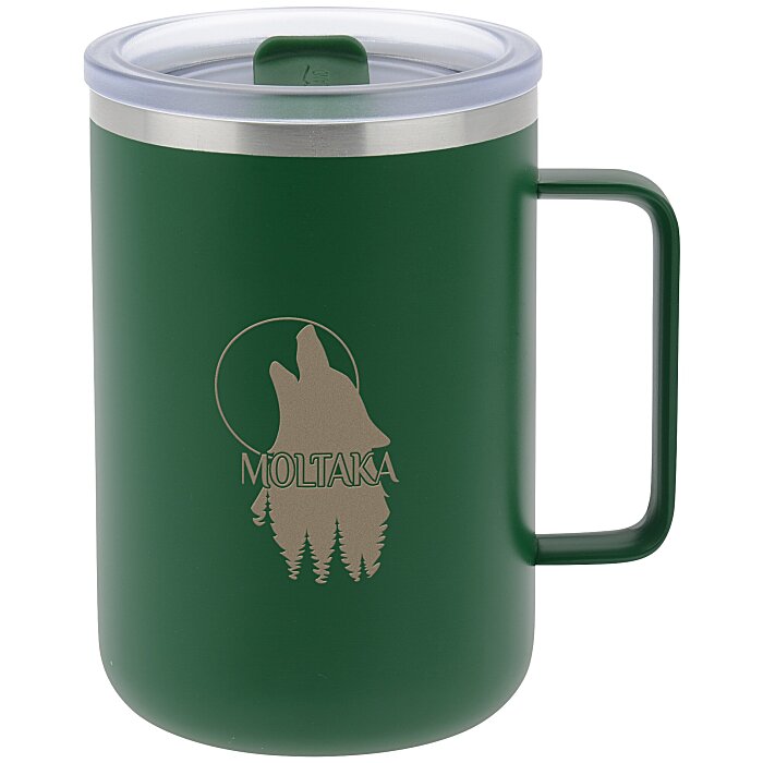 Custom Crossland Vacuum Camp Mug - 15 oz - Laser Engraved