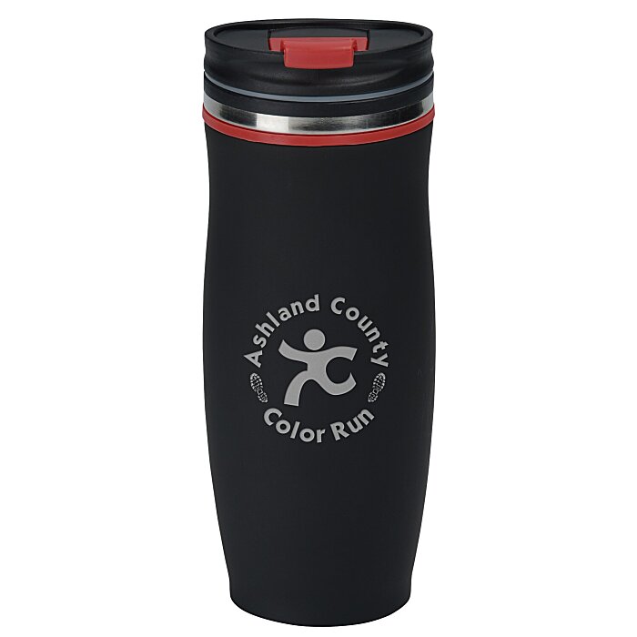 Custom Charles Travel Tumbler - 16 oz - Laser Engraved