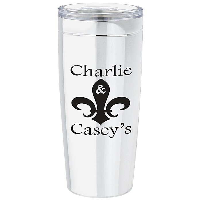 Custom Viking Vacuum Tumbler - 20 oz - Metallic Shine