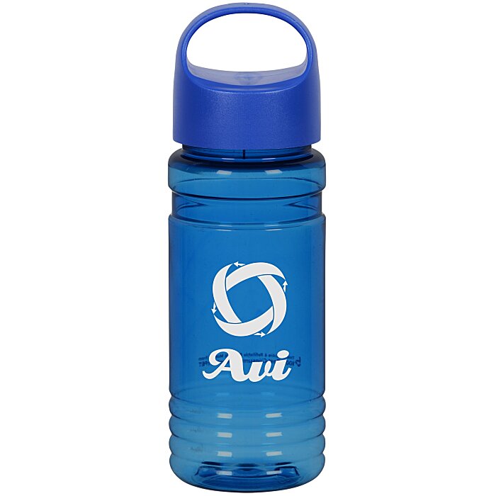 Custom Big Grip Bottle with Oval Crest Lid - 20 oz
