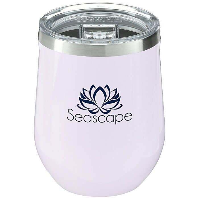 Custom Corkcicle Stemless Wine Cup - 12 oz