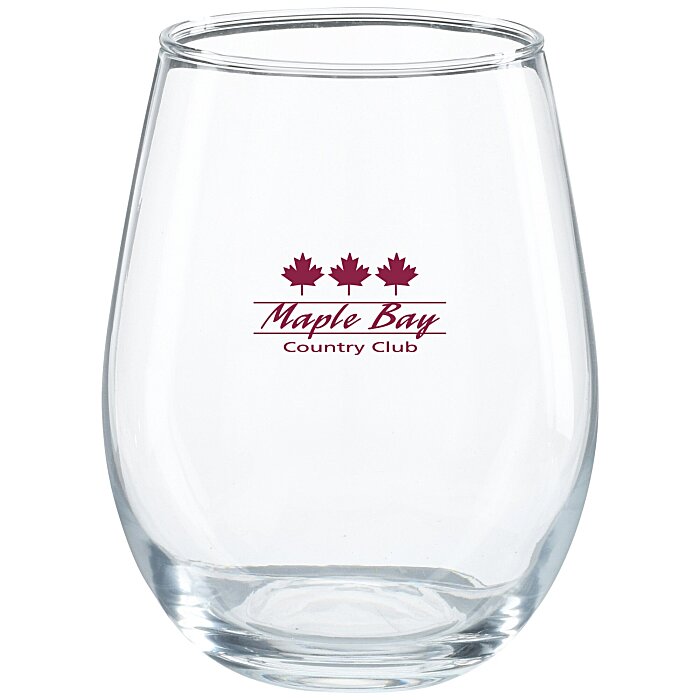 Custom Rowbeck Stemless Wine Glass - 18 oz - 24 hr
